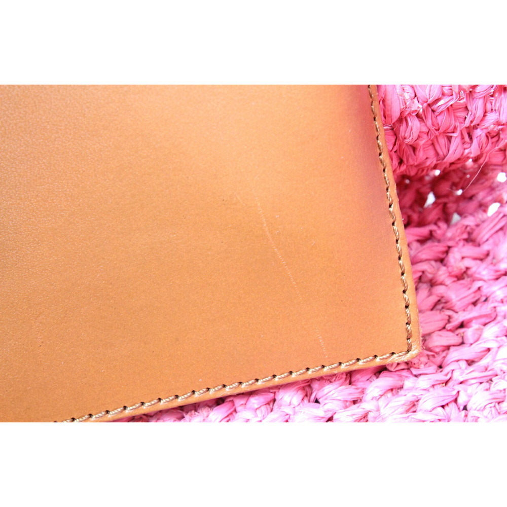Balenciaga Bag Straw Basket Pink Raffia Summer - Picture 7 of 7